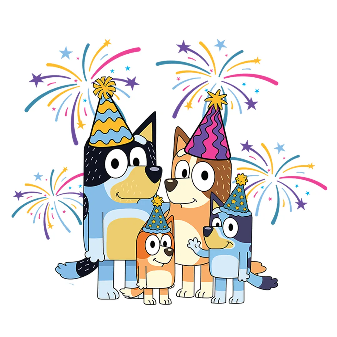 Bluey Birthday SVG