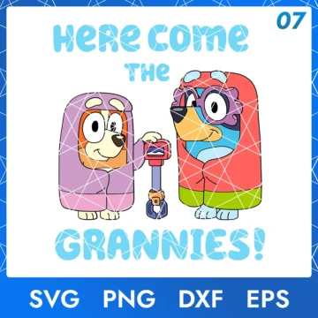 Illustration of the cartoon character Janet and Rita in digital formats SVG, PNG, DXF, and EPS, available for instant download - No.7
