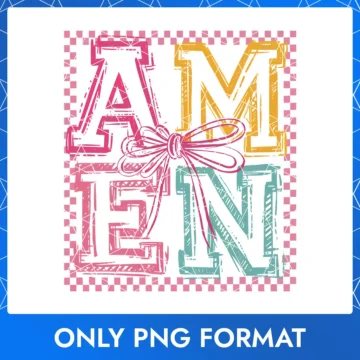 Product Introduction - Amen Easter Day | Christian Happy Easter Religious Digital Design