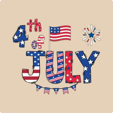 4th of July SVG