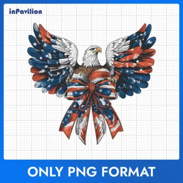 America Eagle PNG – High-Resolution Patriotic File | Printable Digital Files