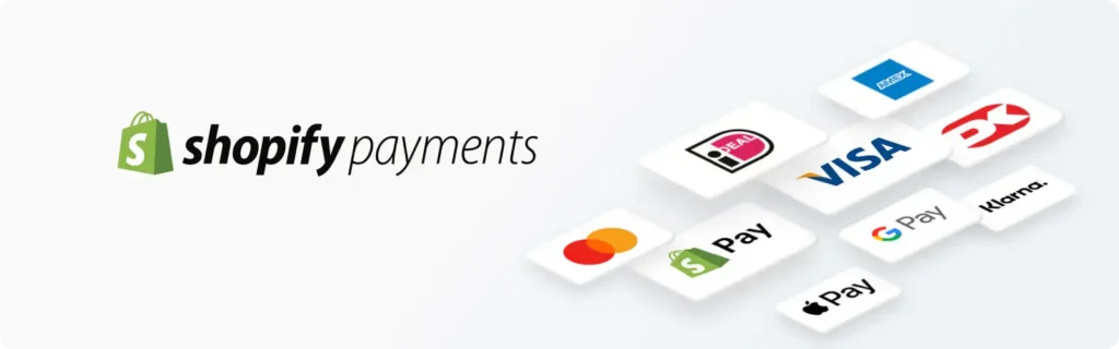 Illustration of the Shopify Payments system