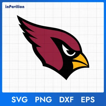 Free Arizona Cardinals vector logo for sports-themed printables