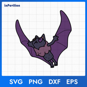 Bluey Bat Halloween SVG, Bluey Halloween SVG | Instant Download