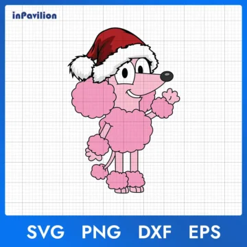 Bluey Coco Christmas SVG - Digital Download for Cricut & Silhouette