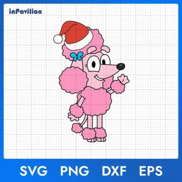 Coco Christmas SVG, Bluey Characters Christmas SVG | Printable Clipart