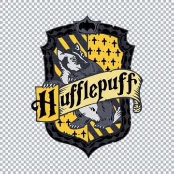 Hufflepuff Crest SVG, Hufflepuff House Crest​ Vector Files