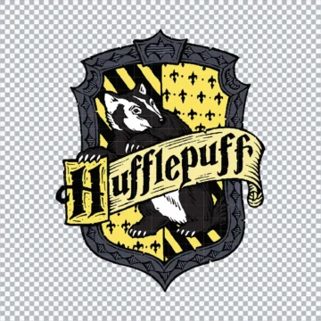 Hufflepuff Logo SVG, Hufflepuff SVG Vector Digital Download