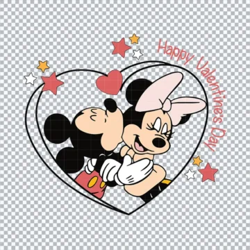 Mickey & Minnie Disney Couple SVG | High Quality Vector