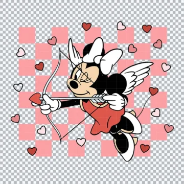 Minnie Heart Sunglasses SVG | Digital Download