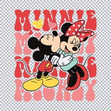 Disney Couple Mickey And Minnie SVG | Digital Files