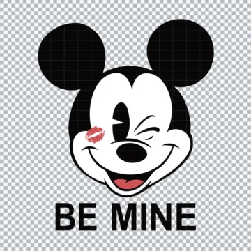 Mickey & Minnie Valentine Coffee SVG | Sublimation Designs