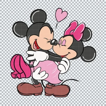 Mickey Love Heart Hands SVG | Cut File Download