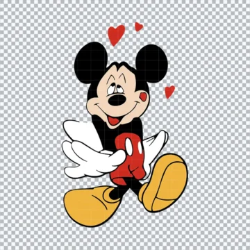 Mickey Valentine SVG | Ready for Print & Cut