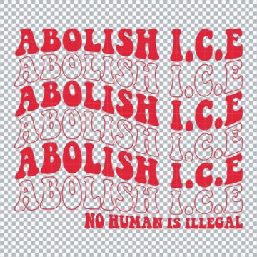 Abolish Ice Bad Bunny Quote SVG, PNG, DXF, EPS, AI for Cricut, Printing or More - Free Design