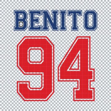 Bad Bunny Benito 94 SVG, PNG, DXF, EPS for Cricut, Printing or More - Instant Download