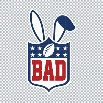 Bad Bunny Nfl Football Logo SVG, PNG, DXF, EPS, AI for Cricut, DIY Crafts or More - Printable Designs