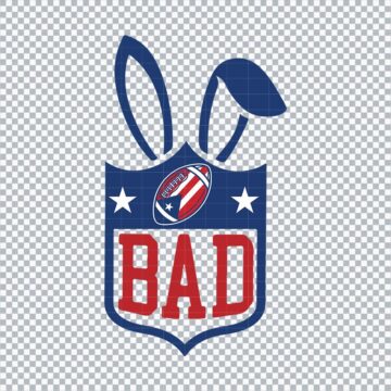 Bad Bunny NFL Logo SVG, PNG, DXF, EPS for Cricut, Silhouette or More - Quick Download