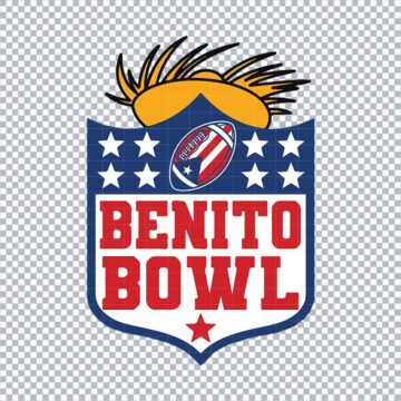 Bunny Benito Bowl NFL Logo SVG, PNG, DXF, EPS for Cricut, Mug Printing or More - Instant Digital Download