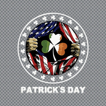 American St Patricks Day SVG, PNG, DXF, EPS for Cricut, Craft Projects or More - Download Now