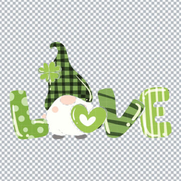 Baby Gonme Love st Patrick Day SVG, PNG, DXF, EPS for Cricut, T-Shirt Printing or More - Easy Download