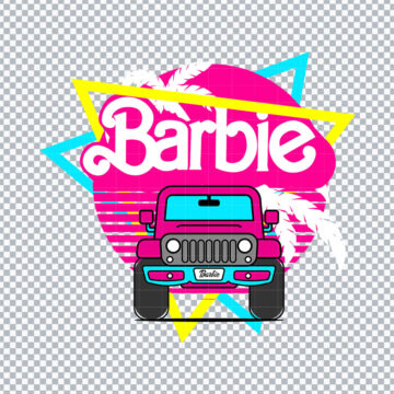 Barbie Car SVG PNG, DXF, EPS for Cricut, Craft Projects or more - Download Now