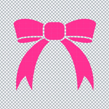 Barbie Pink Bow SVG, PNG, DXF, EPS for Sublimation, Printing or more - Download Now