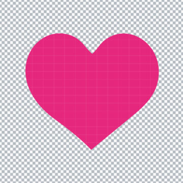 Barbie Pink Heart SVG, PNG, DXF, EPS for Sublimation, Mug Printing or more - Digital Files