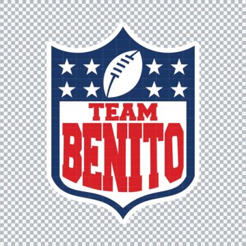 Suprer Bowl Team Benito Nfl Logo SVG, PNG, DXF, EPS, AI for Printing, Craft Projects or More - Free Download