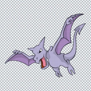 Aerodactyl Pokemon SVG, PNG, DXF, EPS for Cricut, Silhouette or More - Instant Download