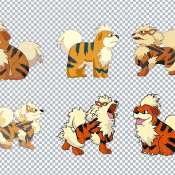 Arcanine Pokemon SVG, PNG, DXF, EPS for Cricut, Craft Projects or More - Download Now