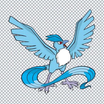 Articuno Pokemon SVG, PNG, DXF, EPS for Cricut, DIY Crafts or More - Instant Access
