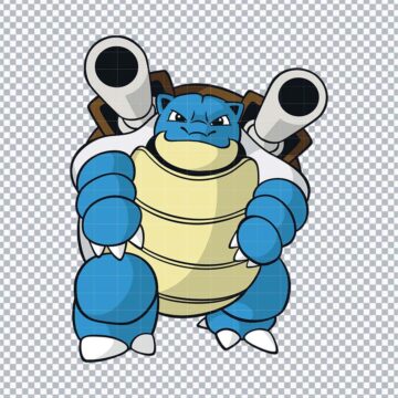 Blastoise Pokemon Go SVG, PNG, DXF, EPS for Cricut, Craft Projects or More - Download Now