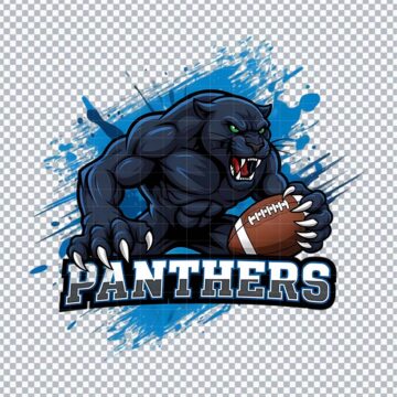 Carolina Panthers Mascot NFL PNG for Sublimation, DIY Crafts or More - Digital Files