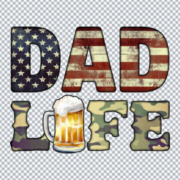 Dad Life Dad Quotes PNG for Cricut, Sublimation or More - Ready to Cut