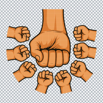 Daddy Fist Bumping Baby PNG for Silhouette, Sticker Printing or More - High-Res 300DPI