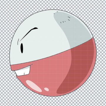 Electrode Pokemon SVG, PNG, DXF, EPS for Digital Design, Craft Projects or More - Lifetime Access