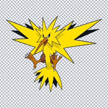 Fearow Pokemon SVG, PNG, DXF, EPS for Cricut, Paper Cutting or More - High Resolution