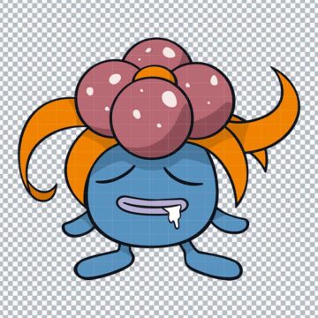Gloom Pokemon Go SVG, PNG, DXF, EPS for Silhouette, DIY Crafts or More - Free Design