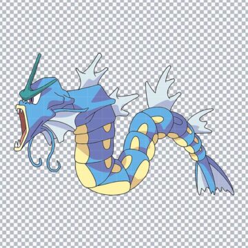 Gyarados Pokemon SVG, PNG, DXF, EPS for Cricut, Craft Projects or More - No Sign Up Required
