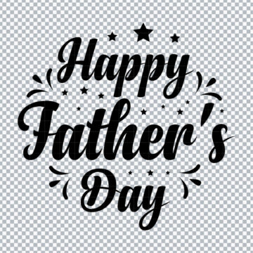 Happy Father's Day PNG for Sublimation, T-Shirt Printing or More - Instant Access