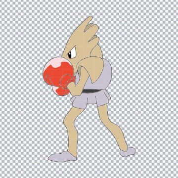 Hitmonchan Pokemon SVG, PNG, DXF, EPS for Glowforge, Laser Cutting or More - Digital Files