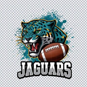 Jacksonville Jaguars Mascot NFL PNG for Sublimation Printer, Tumbler Printing or More - Lifetime Access