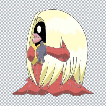 Jynx Pokemon SVG, PNG, DXF, EPS for Inkscape, Vinyl Cutting or More - Multi-Format Files