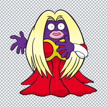 Jynx Pokemon Go SVG, PNG, DXF, EPS for Inkscape, DIY Crafts or More - Printable Designs