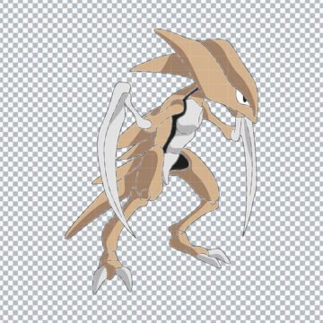 Kabutops Pokemon SVG, PNG, DXF, EPS for Cricut, Sticker Printing or More - Ready to Cut