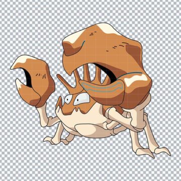 Kingler Pokemon SVG, PNG, DXF, EPS for Silhouette, Sublimation or More - High Resolution