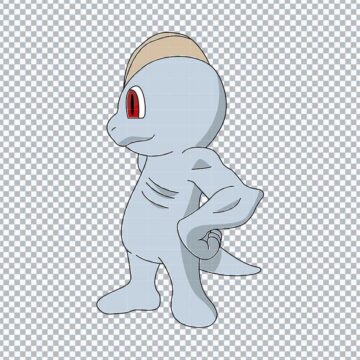 Machop Pokemon SVG, PNG, DXF, EPS for Cricut, Heat Transfer Vinyl or More - Free Digital Design