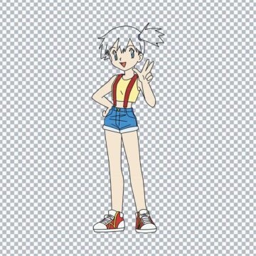 Misty Pokemon SVG, PNG, DXF, EPS for Brother ScanNCut, Sticker Printing or More - Digital Files