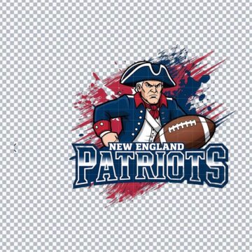 New England Patriots Mascot NFL PNG for Cricut, Heat Transfer Vinyl or More - Free Design